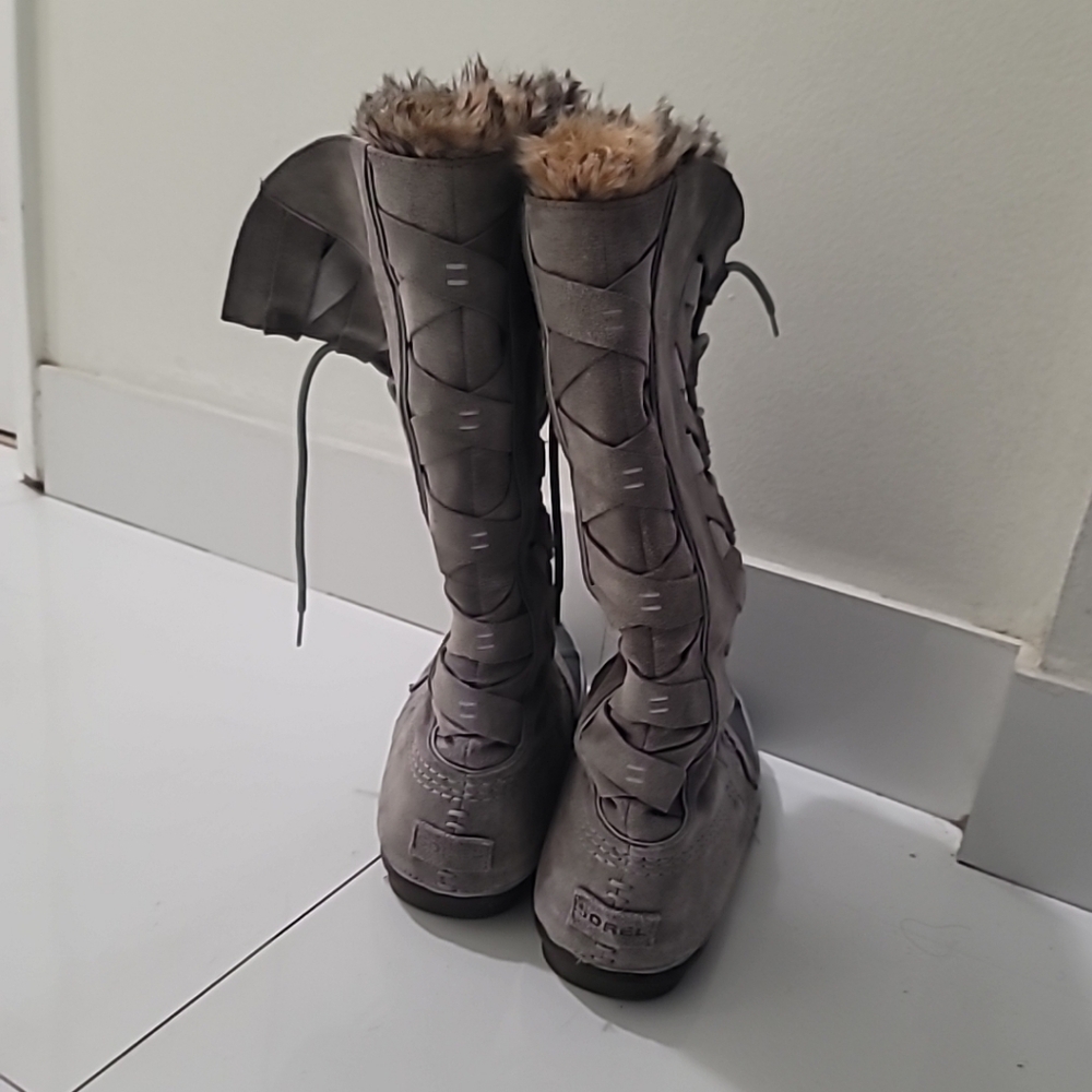 Sorel Cate Of Alexandria Boot Size 9 - Picture 5 of 8